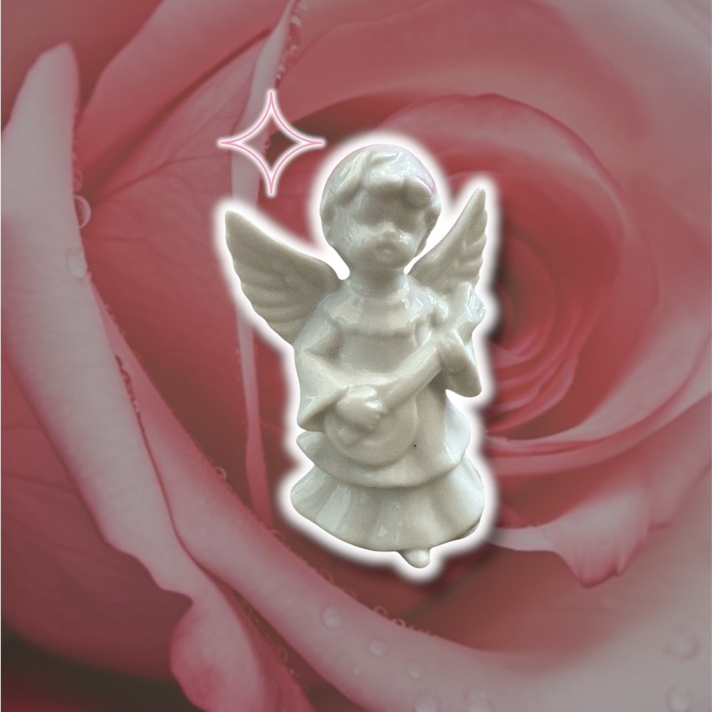 Ceramic Angel Figurine
